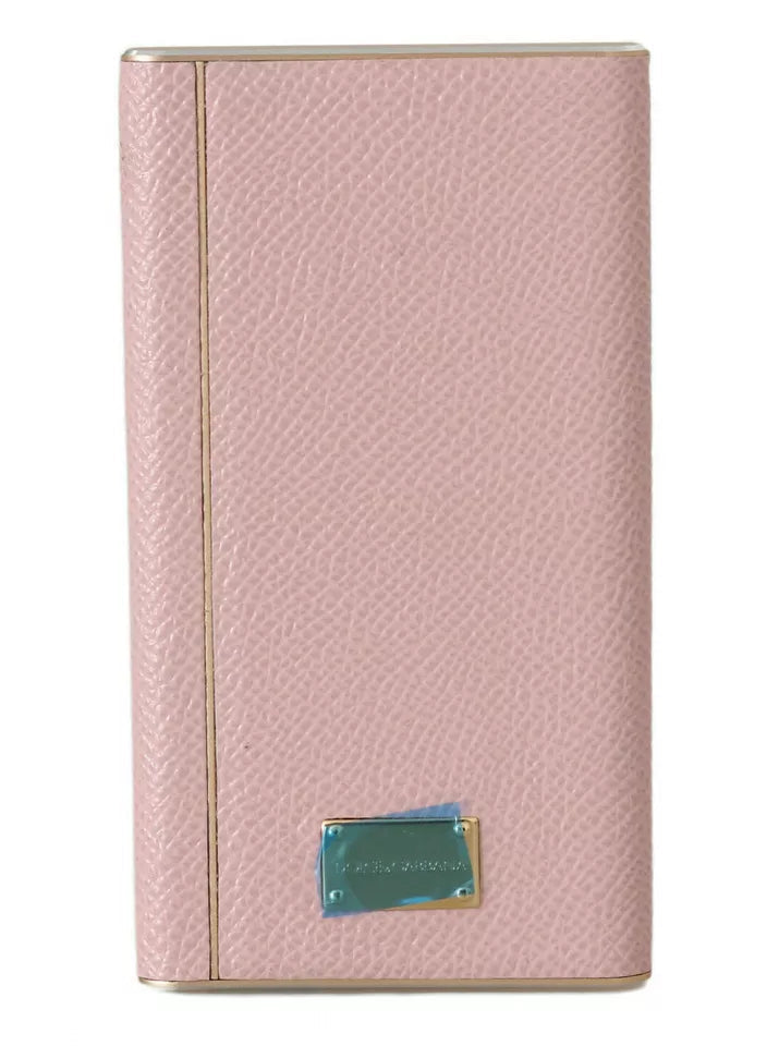 Dolce & Gabbana Charger USB Pink Leather #DGFAMILY Power Bank.