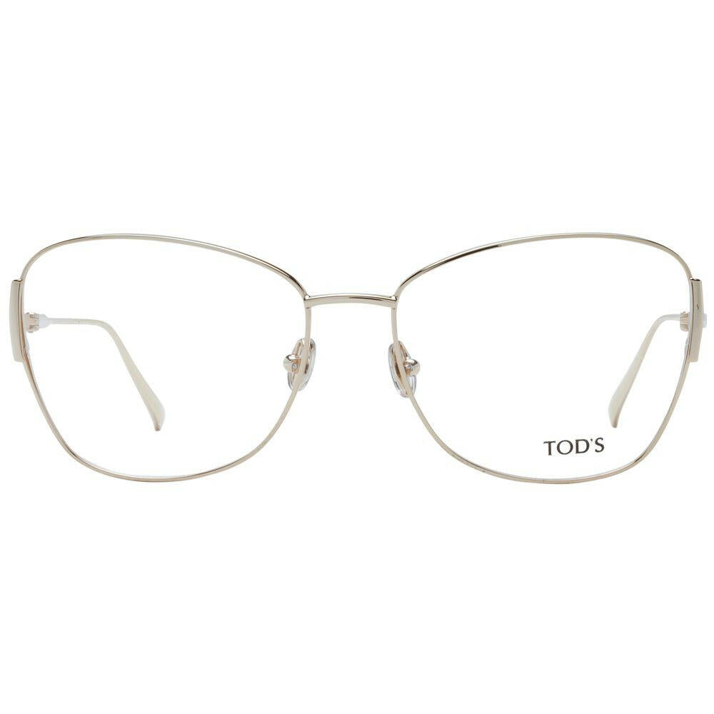 Tod's Gold Women Glasses Frame.
