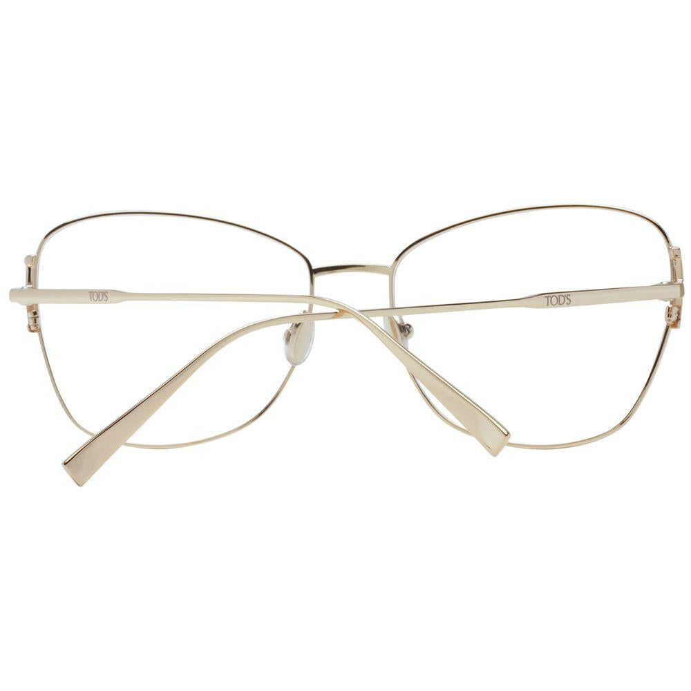 Tod's Gold Women Glasses Frame.