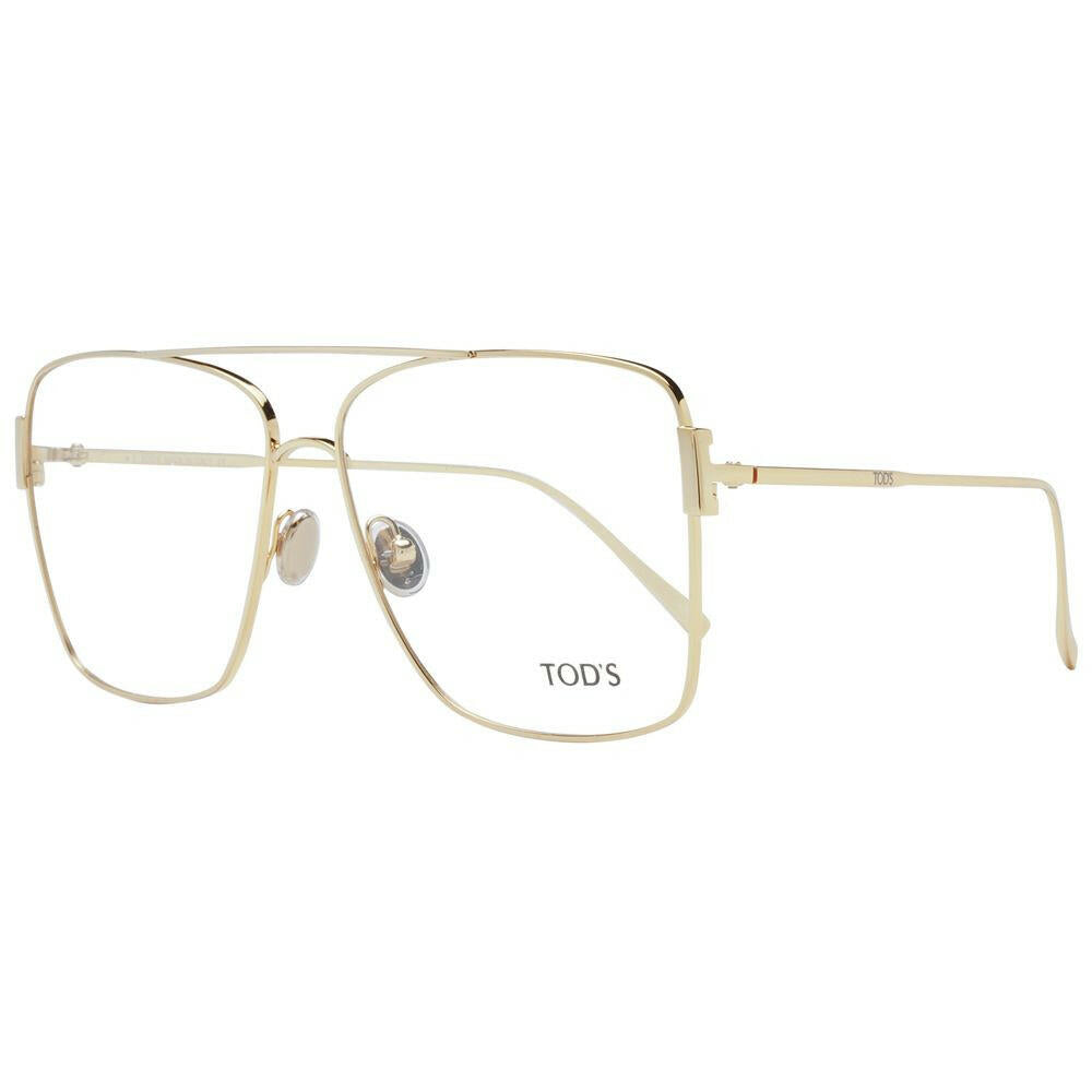 Tod's Gold Women Glasses Frame.
