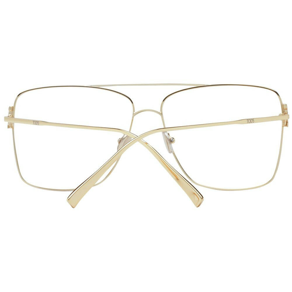 Tod's Gold Women Glasses Frame.