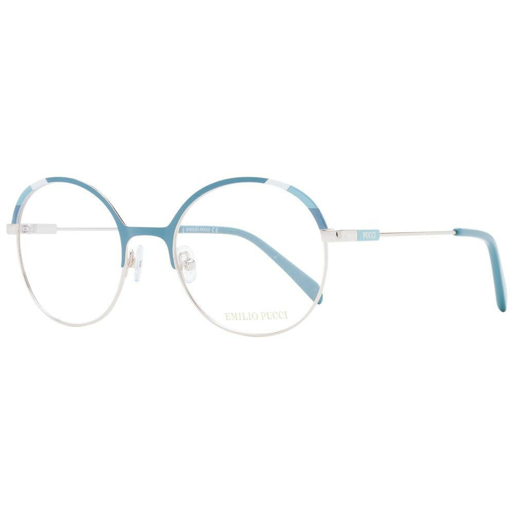 Emilio Pucci Turquoise Women Glasses Frame.