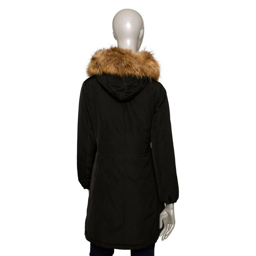 Baldinini Trend Black Polyester Women Jacket.
