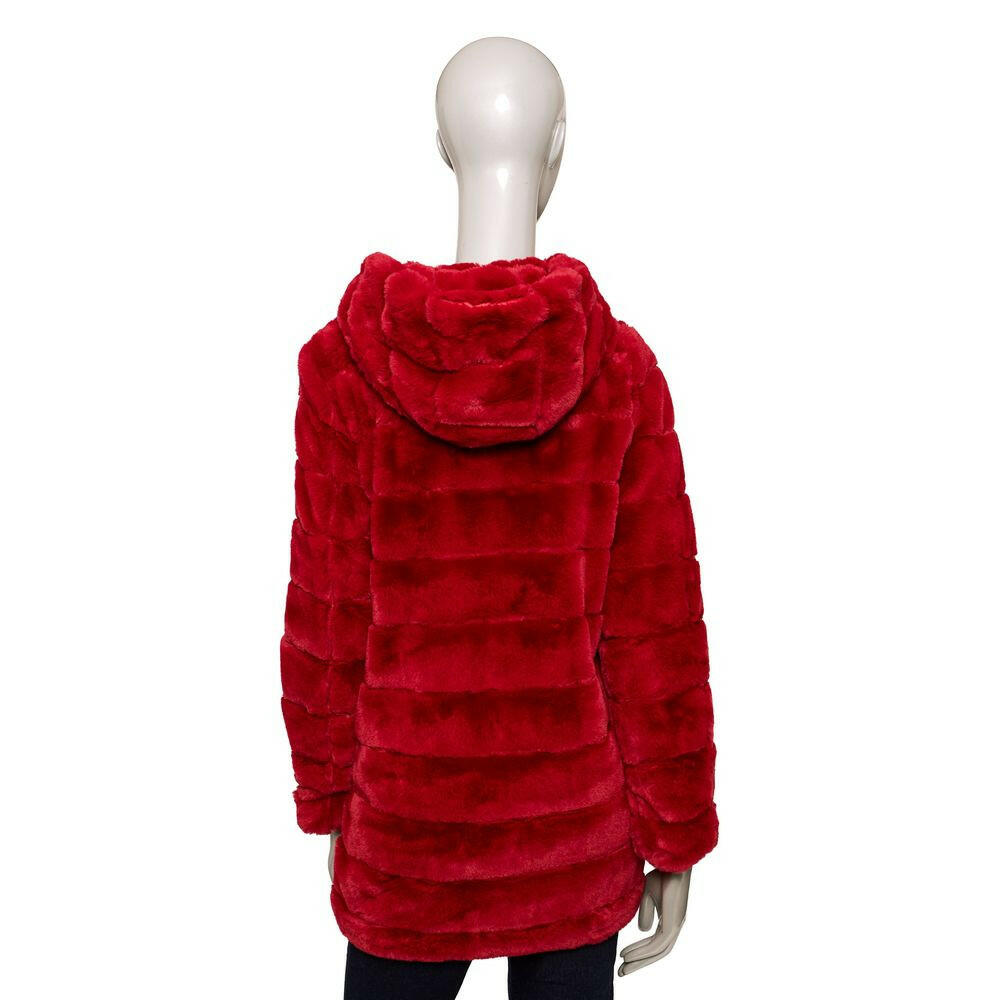 Baldinini Trend Red Polyester Women's Jacket.