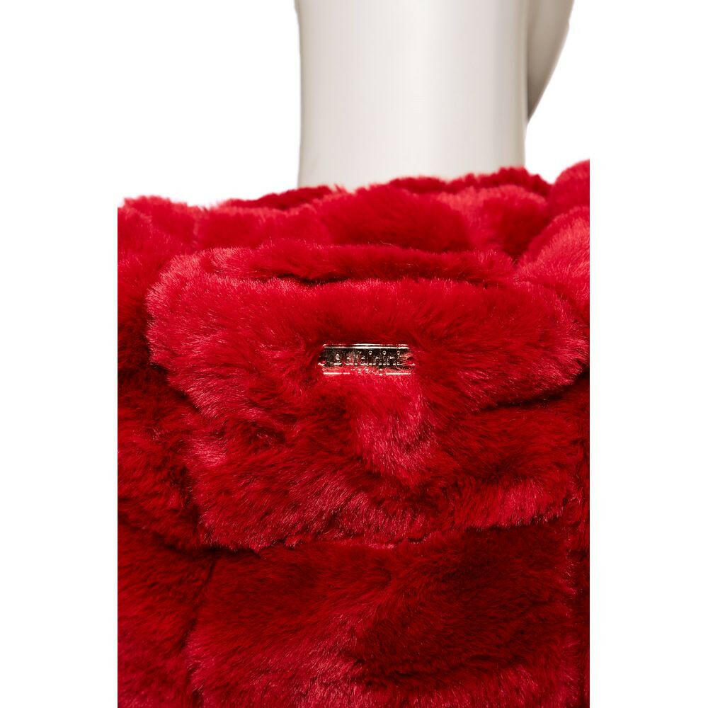 Baldinini Trend Red Polyester Women's Jacket.