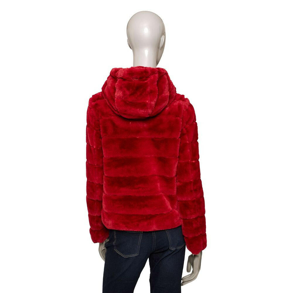 Baldinini Trend Red Polyester Women's Jacket.
