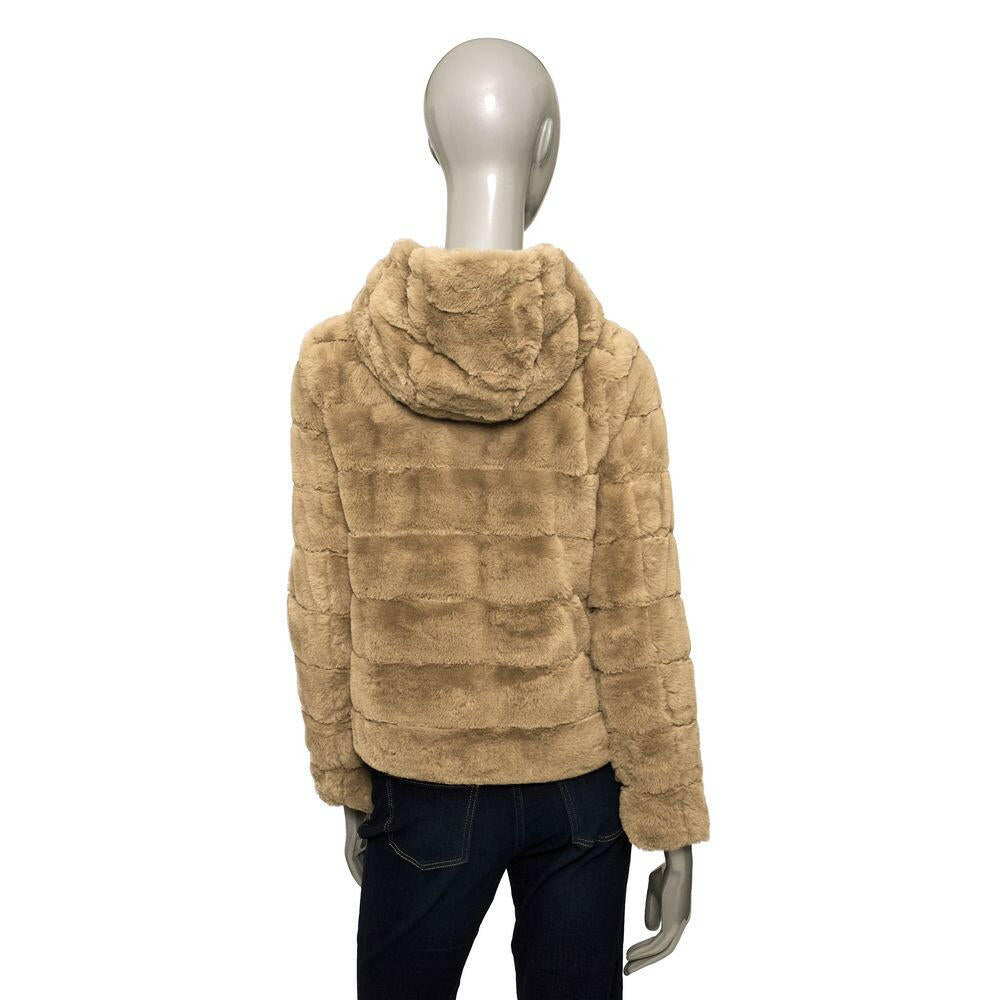 Baldinini Trend Beige Polyester Women Jacket.