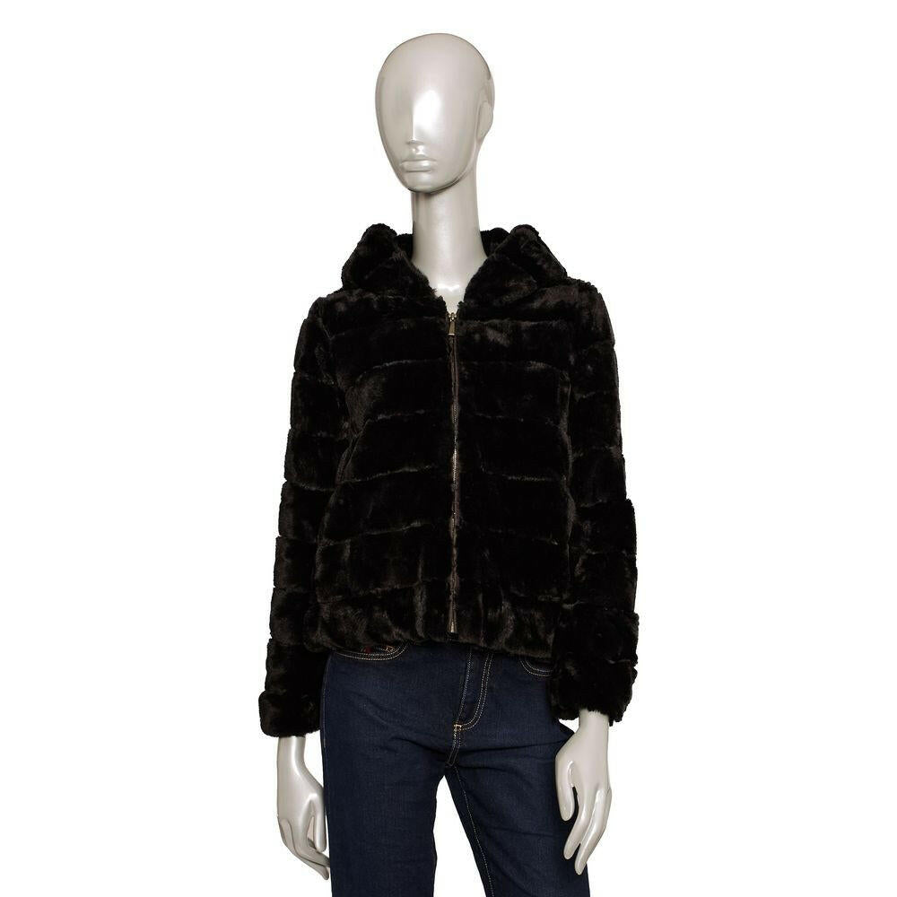 Baldinini Trend Black Polyester Women Jacket.