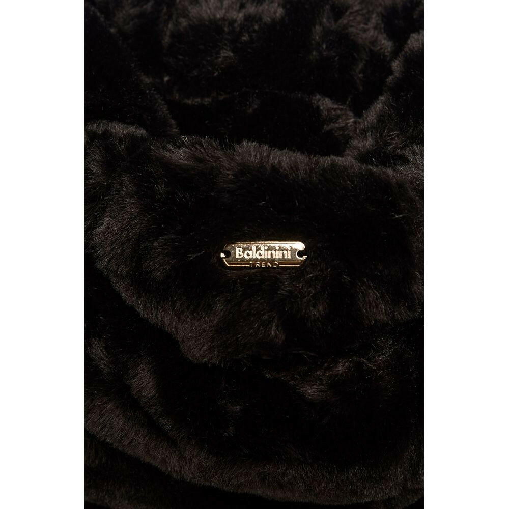 Baldinini Trend Black Polyester Women Jacket.