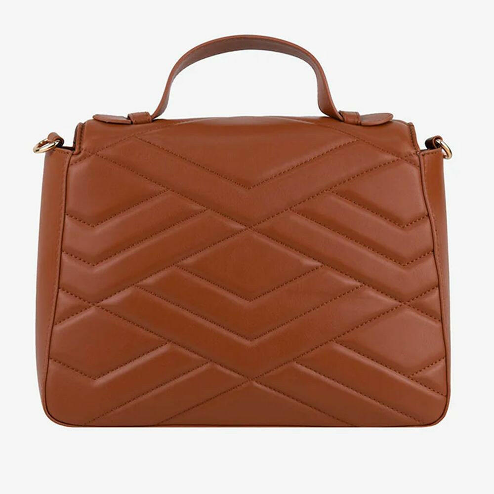 CRISTINAEFFE Brown Artificial Leather Women Crossbody Bag.