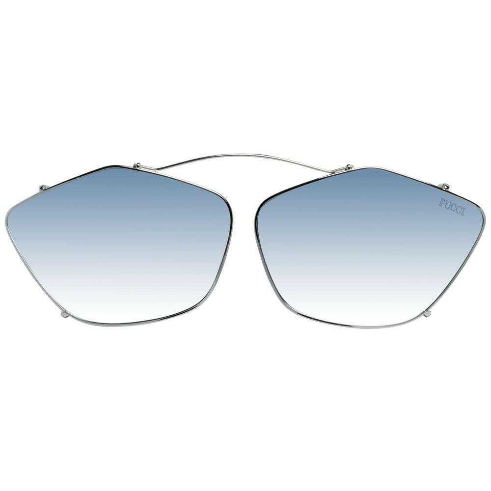 Emilio Pucci Silver Women Glasses Frame.