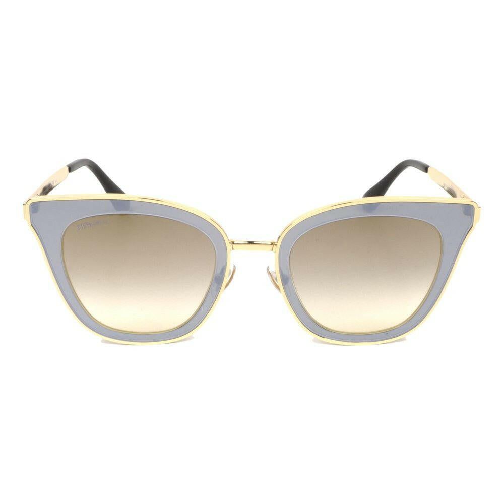 Jimmy Choo Gold Metal Sunglasses.