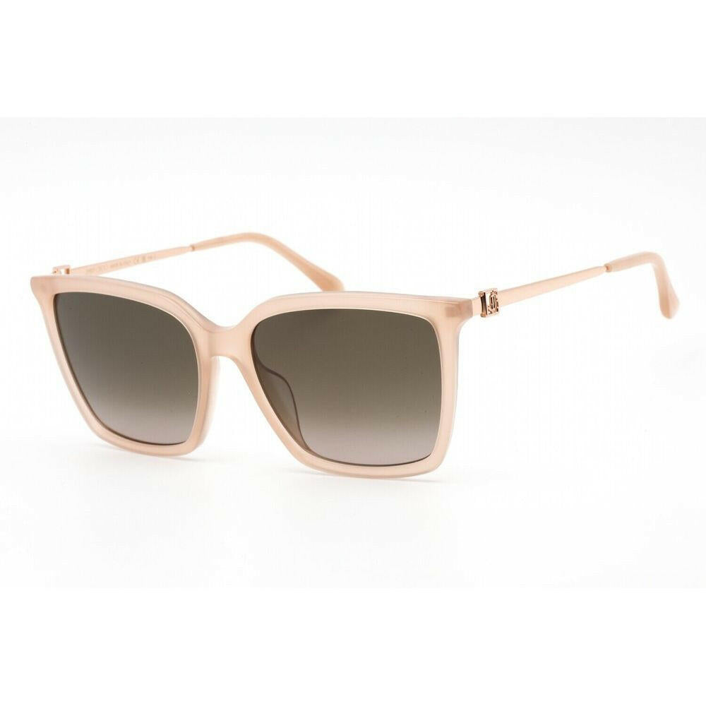 Jimmy Choo Gold Metal Sunglasses.