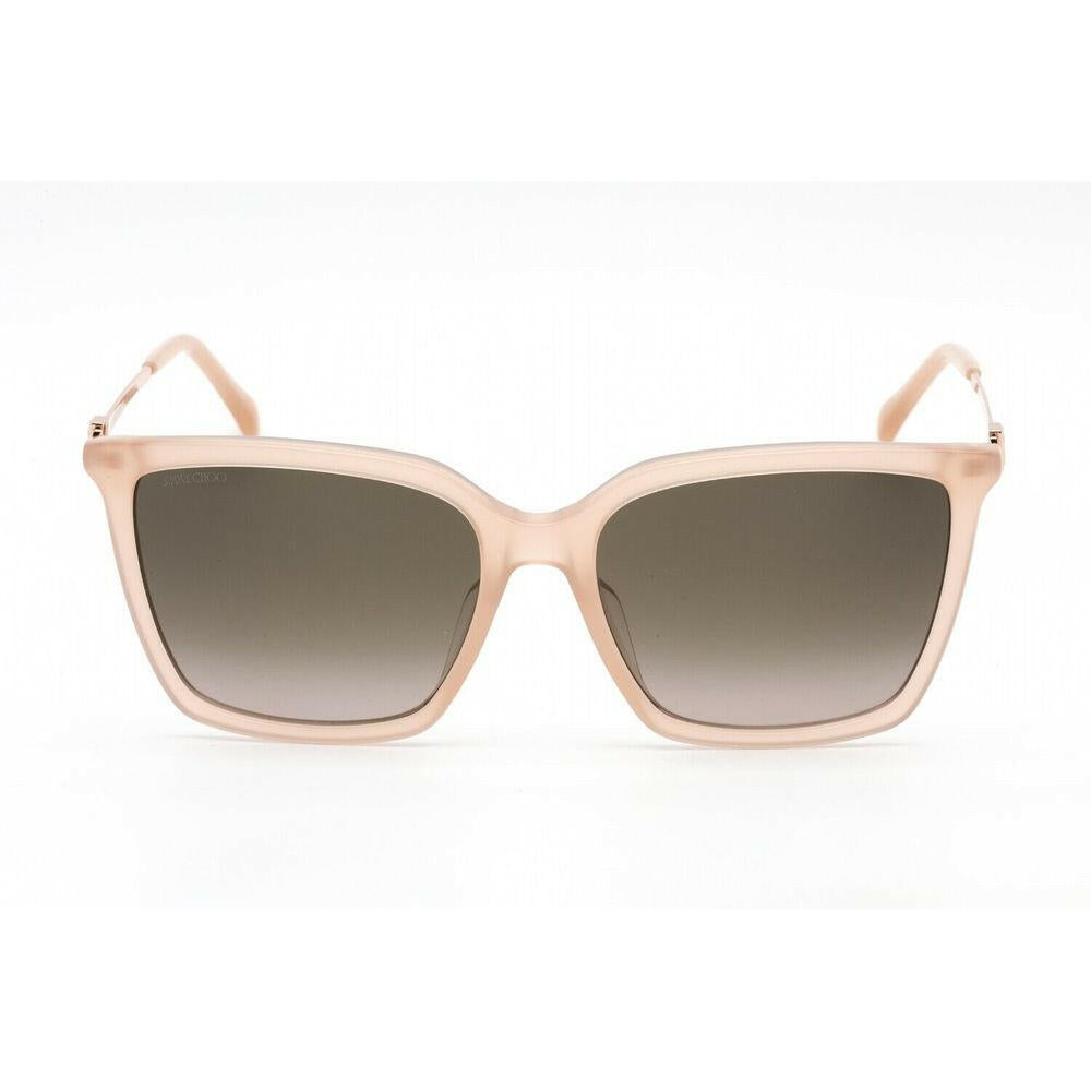 Jimmy Choo Gold Metal Sunglasses.