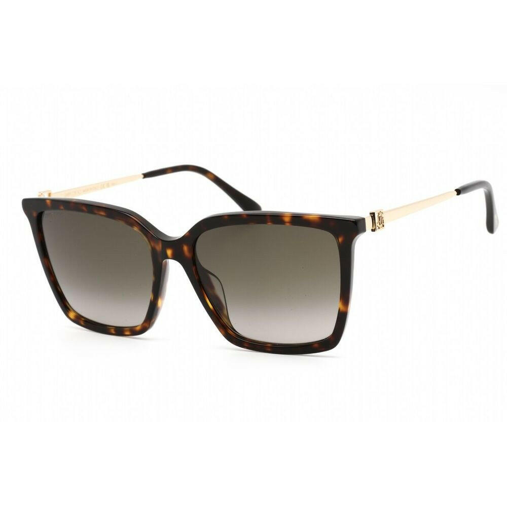 Jimmy Choo Gold Metal Sunglasses.