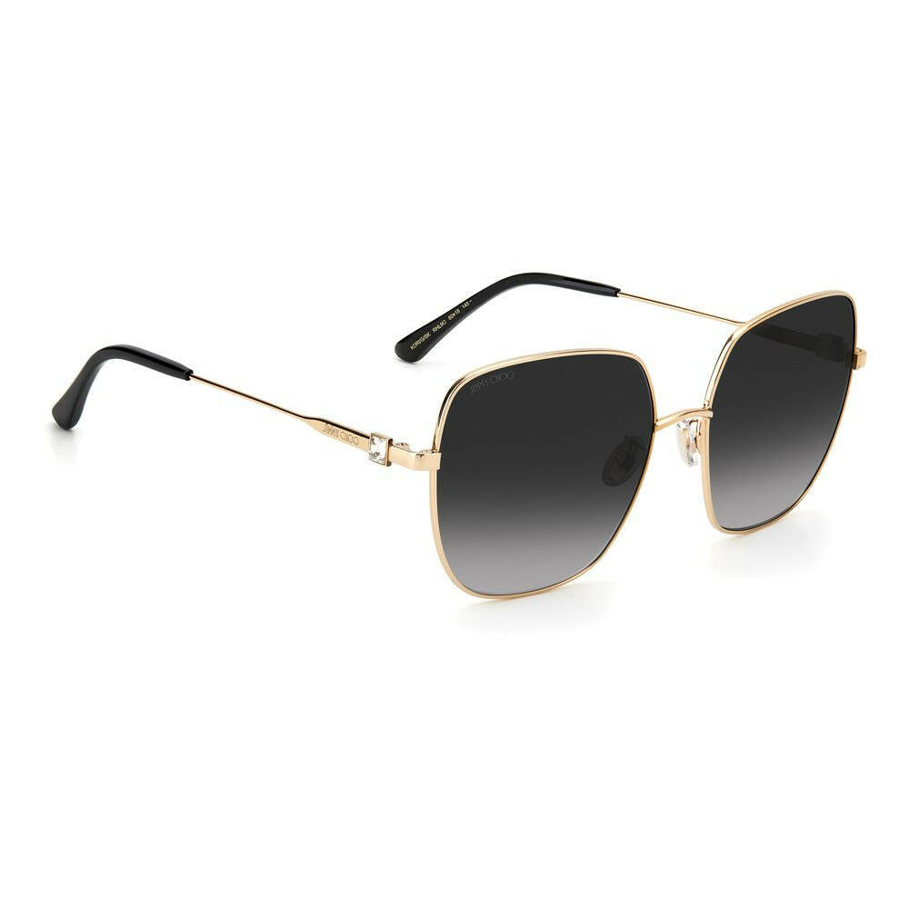 Jimmy Choo Bicolor Metal Sunglasses.