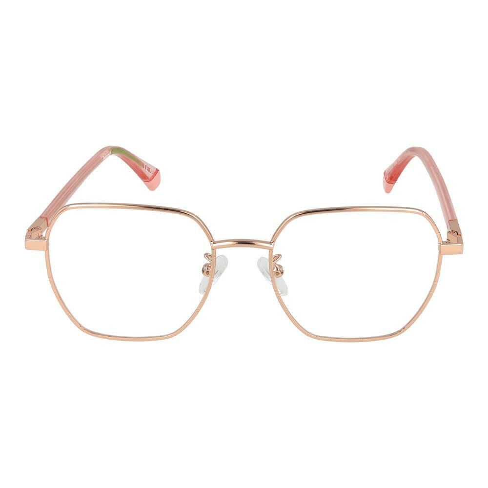 Polaroid Gold Women Glasses Frame.