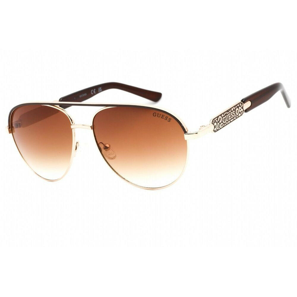 Guess Gold Metal Sunglasses.