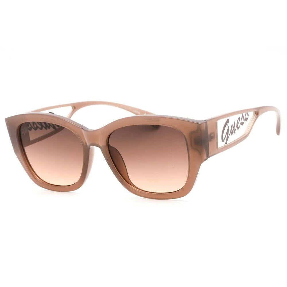 Guess Brown Resin Sunglasses.