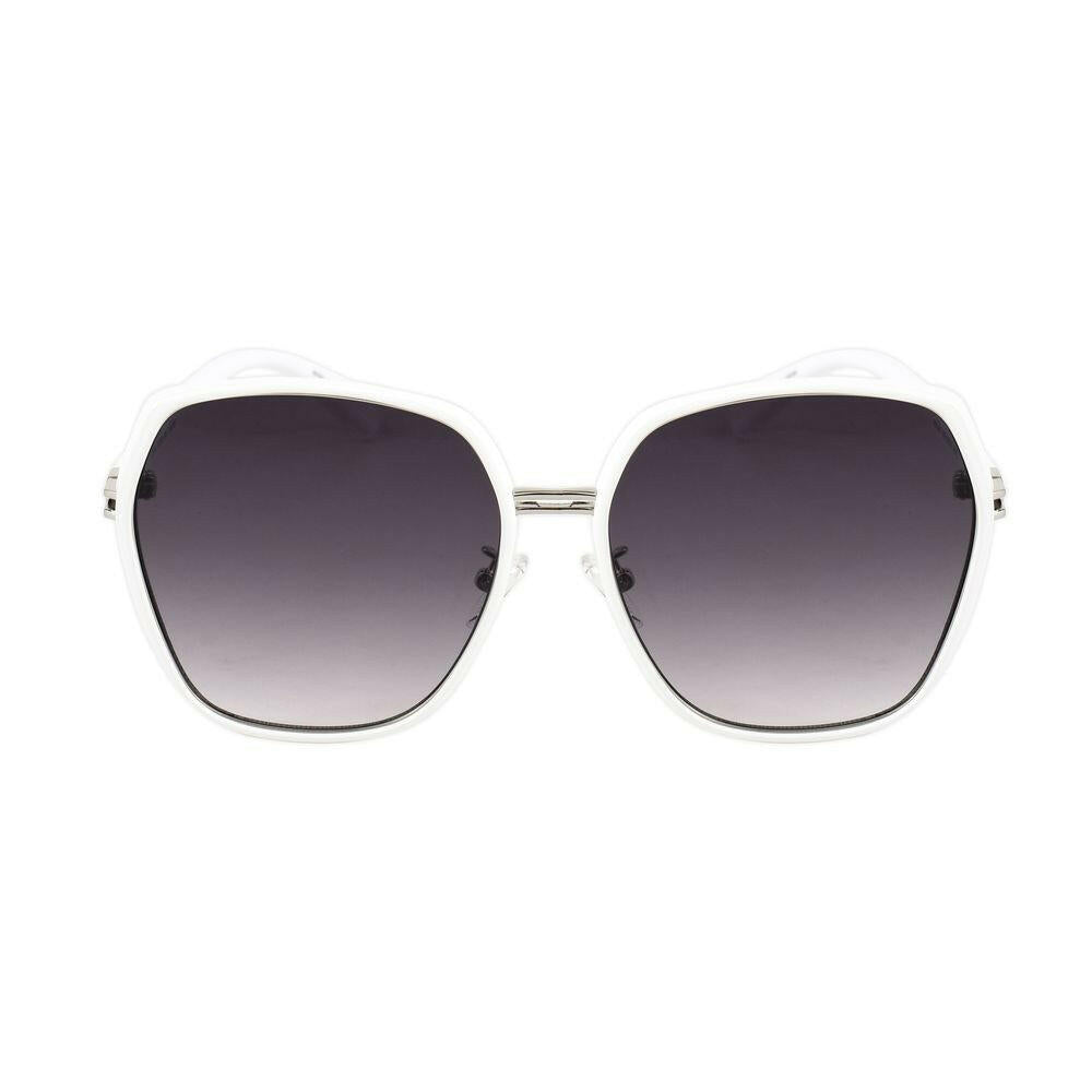 Guess White Metal Sunglasses.