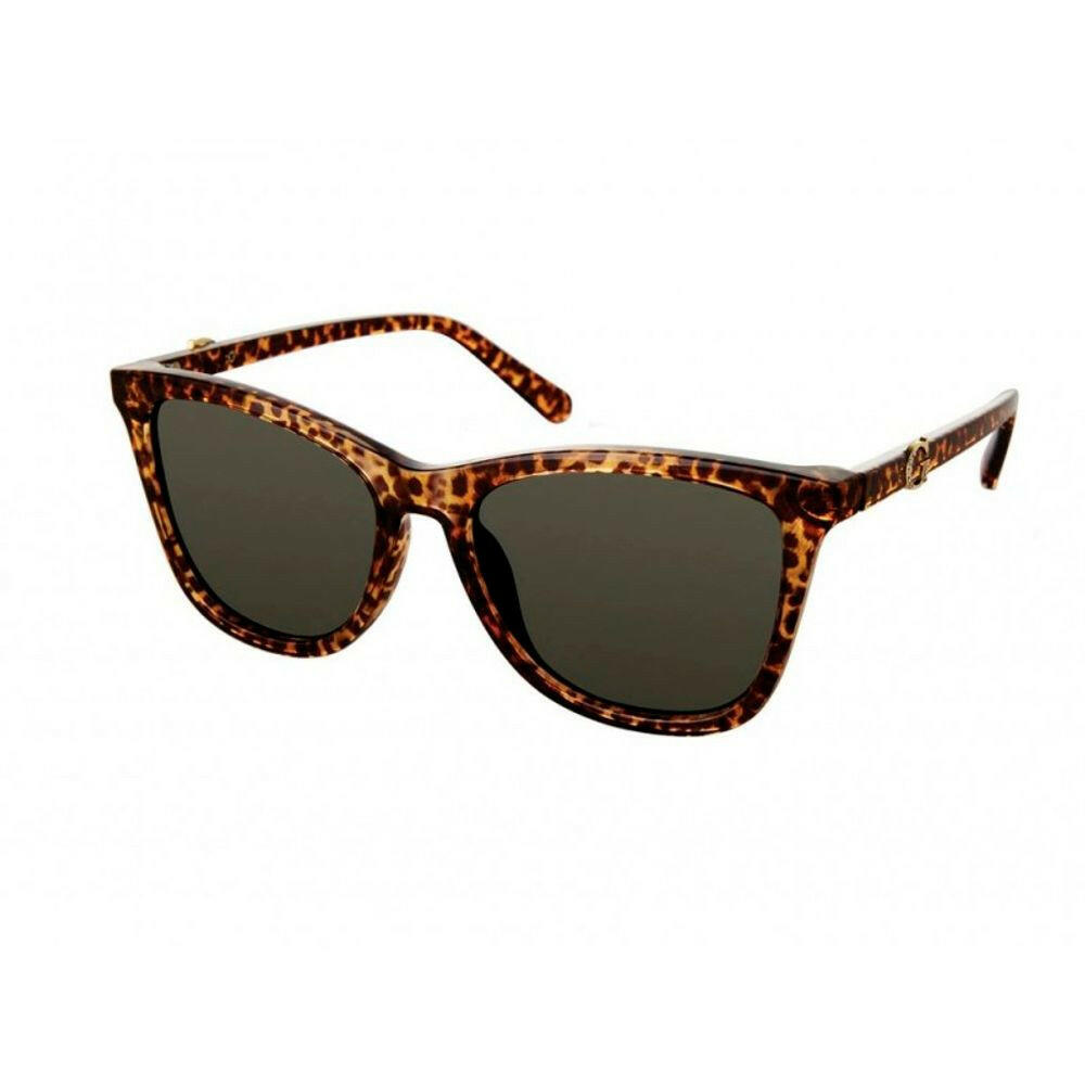 Guess Brown Resin Sunglasses.