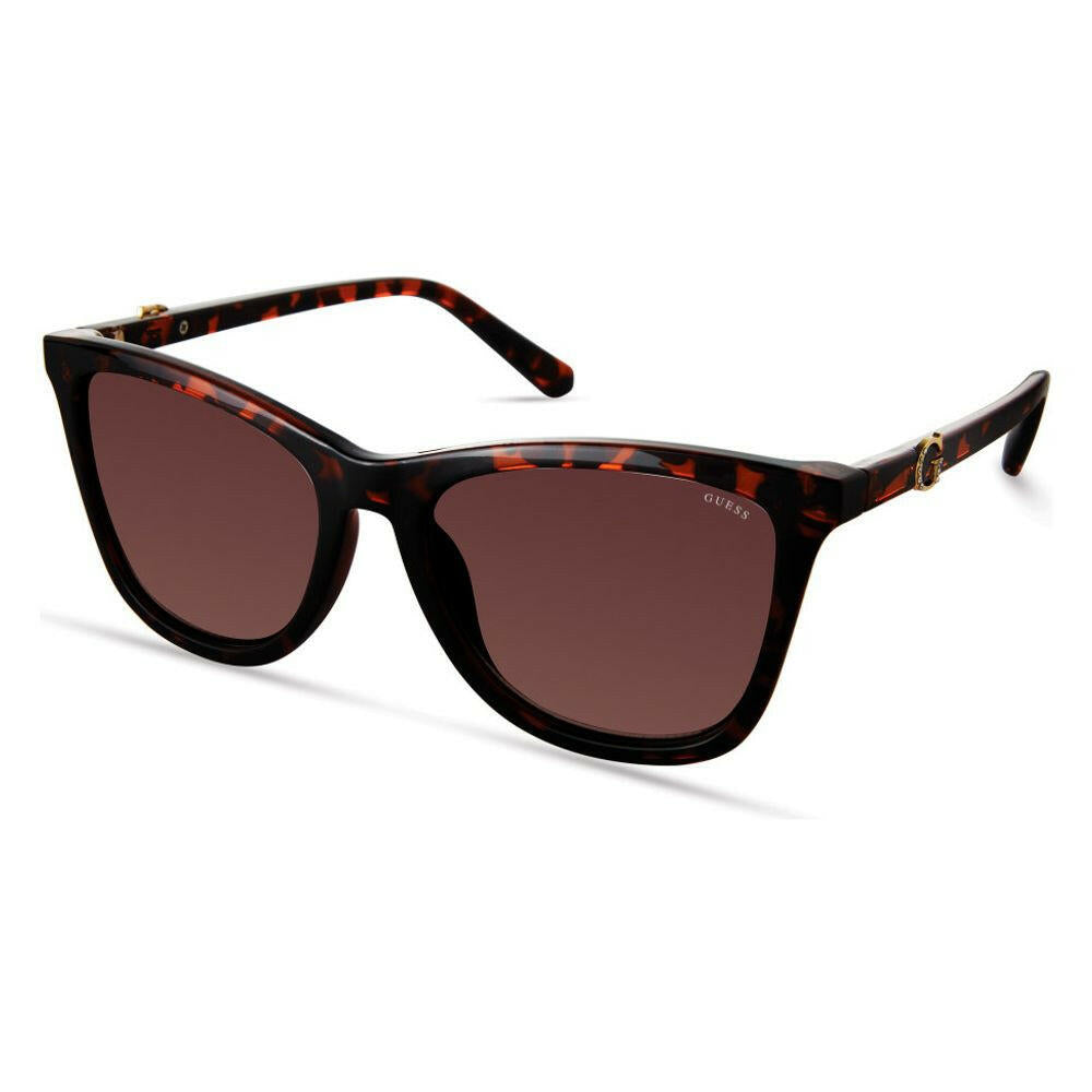 Guess Brown Resin Sunglasses.