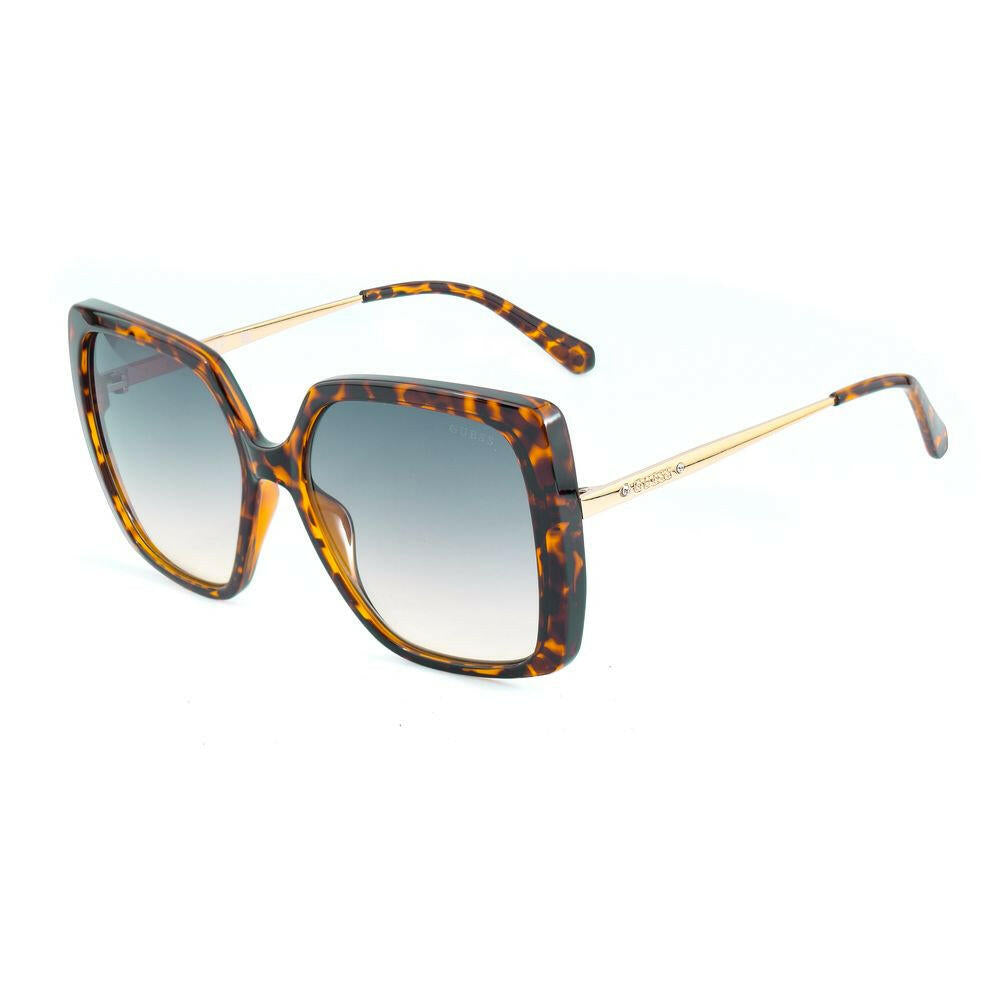Guess Brown Metal Sunglasses.