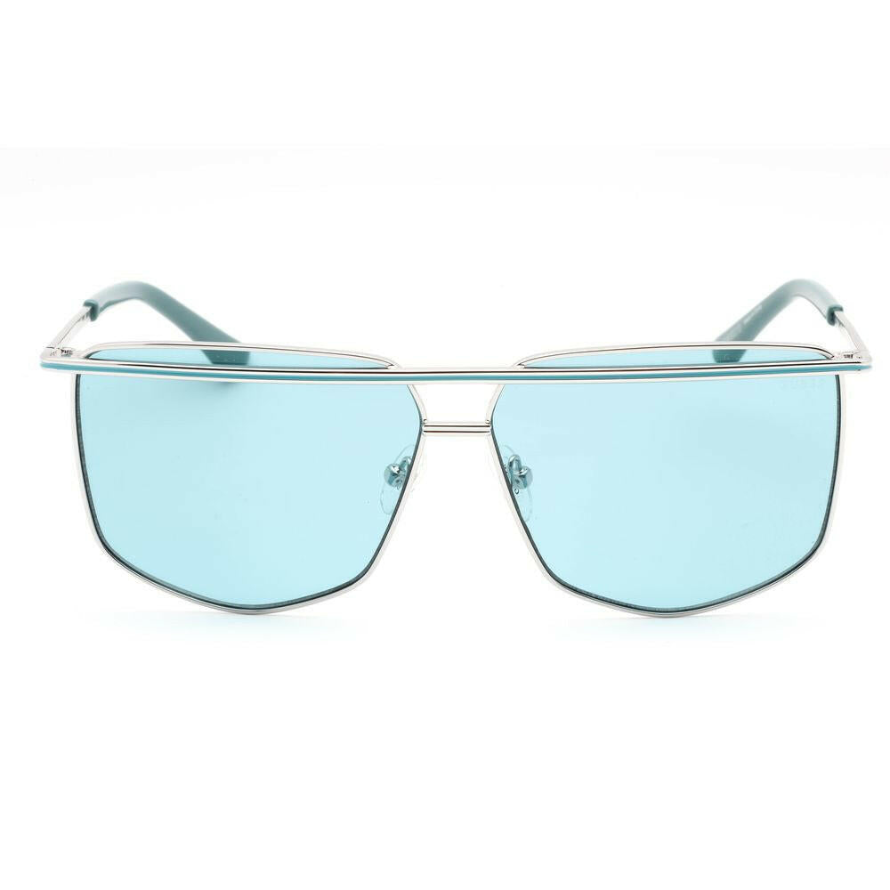 Guess Gray Metal Sunglasses.