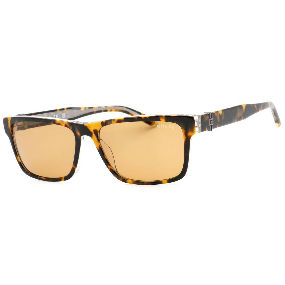 Guess Brown Resin Sunglasses.