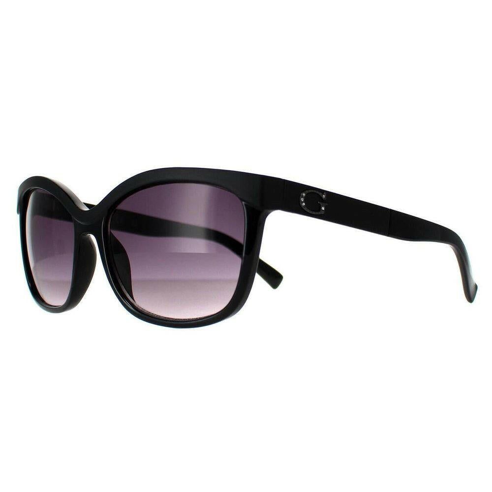 Guess Black Resin Sunglasses.
