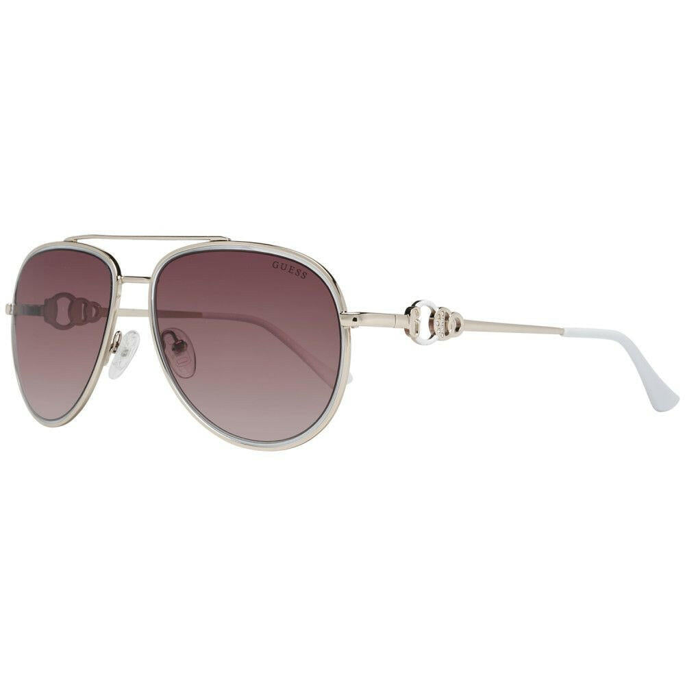 Guess Gold Metal Sunglasses.