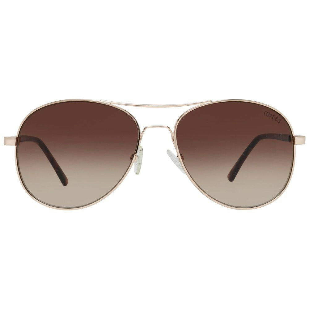 Guess Gold Metal Sunglasses.