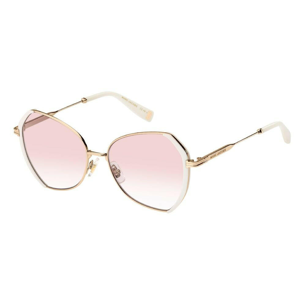 Marc Jacobs Gold Metal Sunglasses.