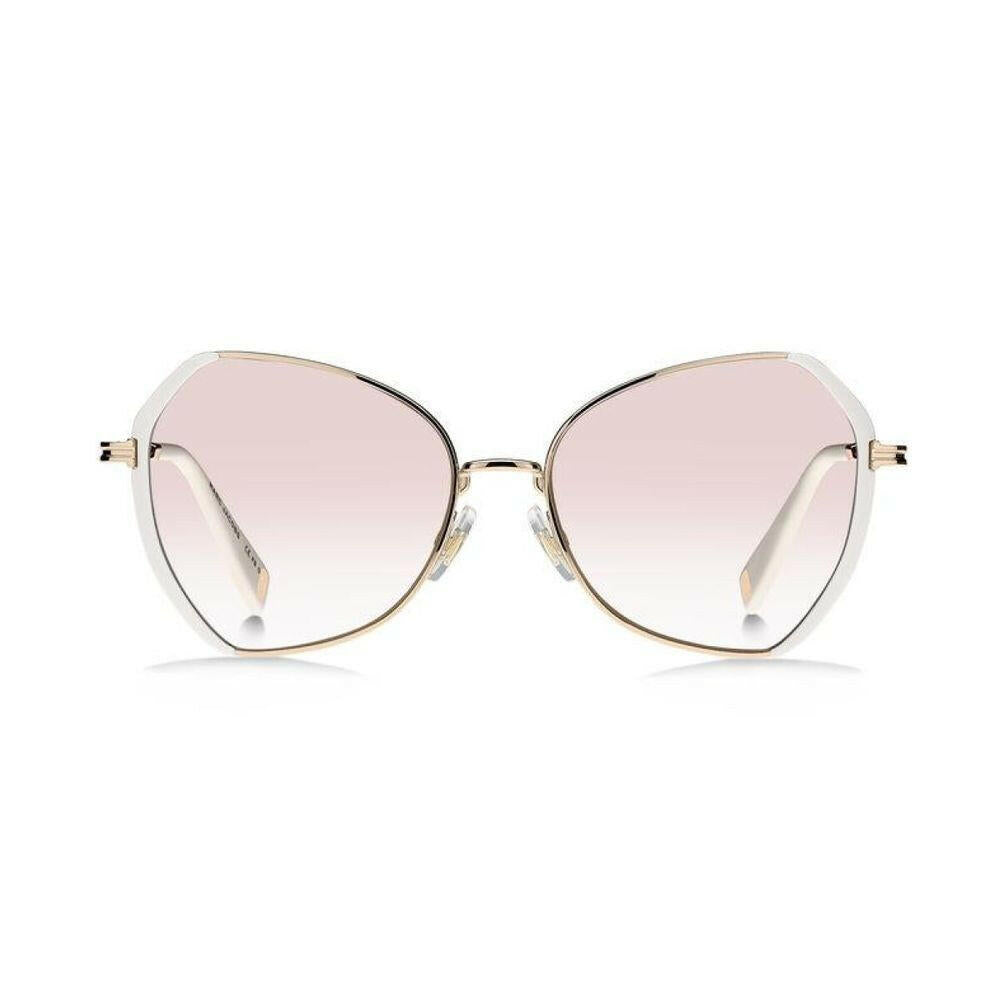Marc Jacobs Gold Metal Sunglasses.