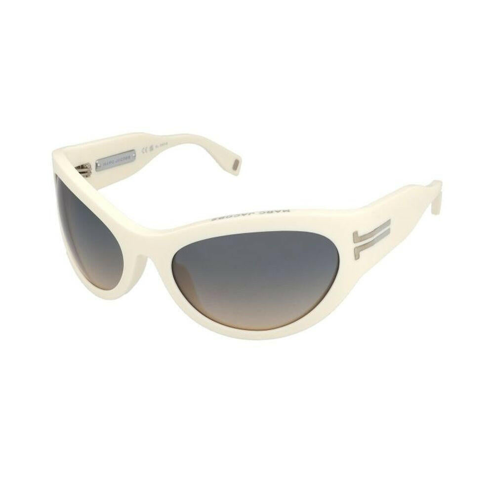 Marc Jacobs Gray Acetate Sunglasses.