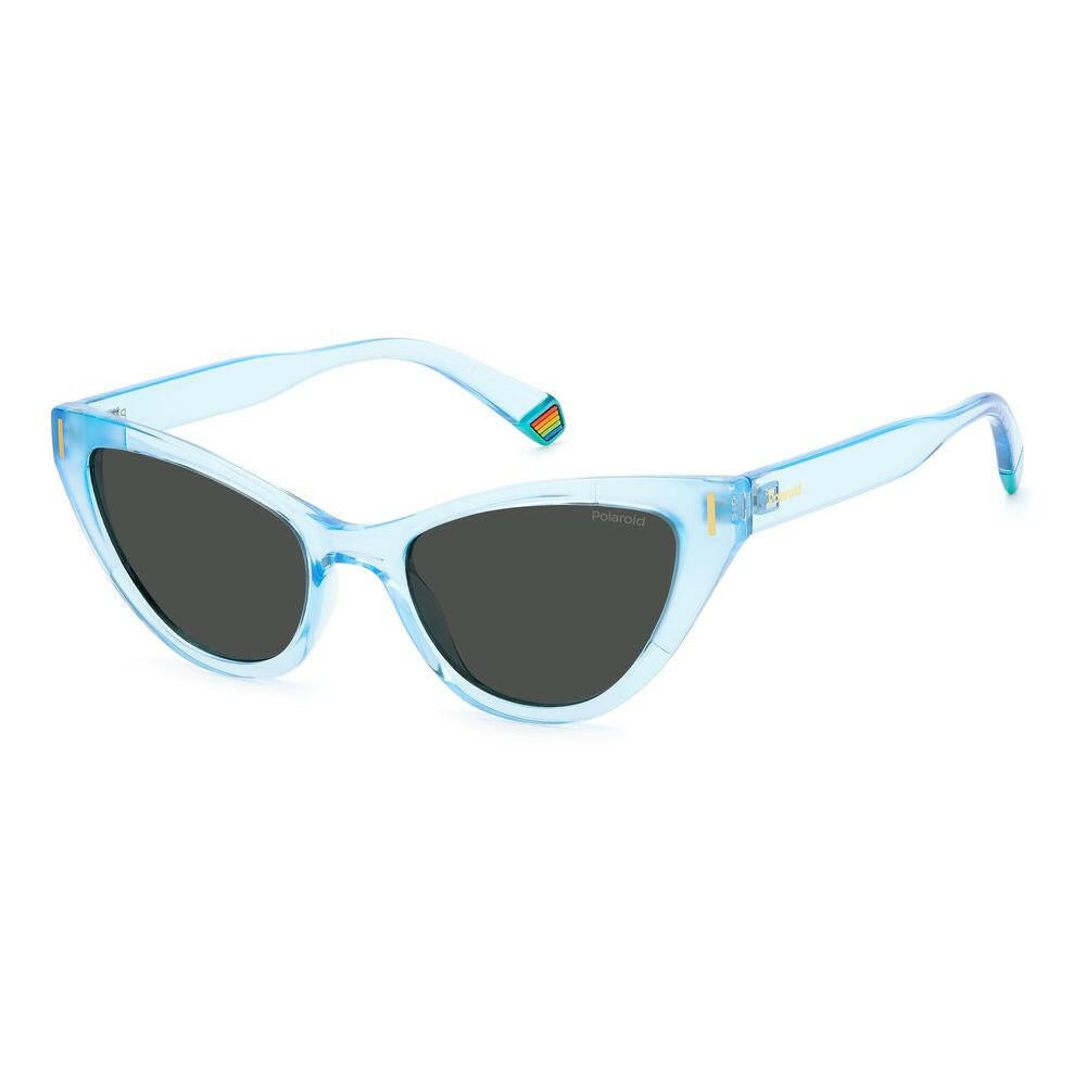 Polaroid Blue Plastic Sunglasses.