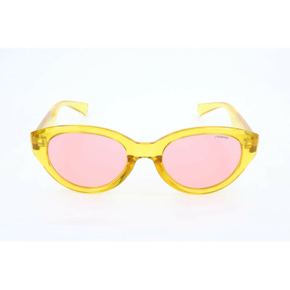 Polaroid Yellow Polycarbonate Sunglasses.