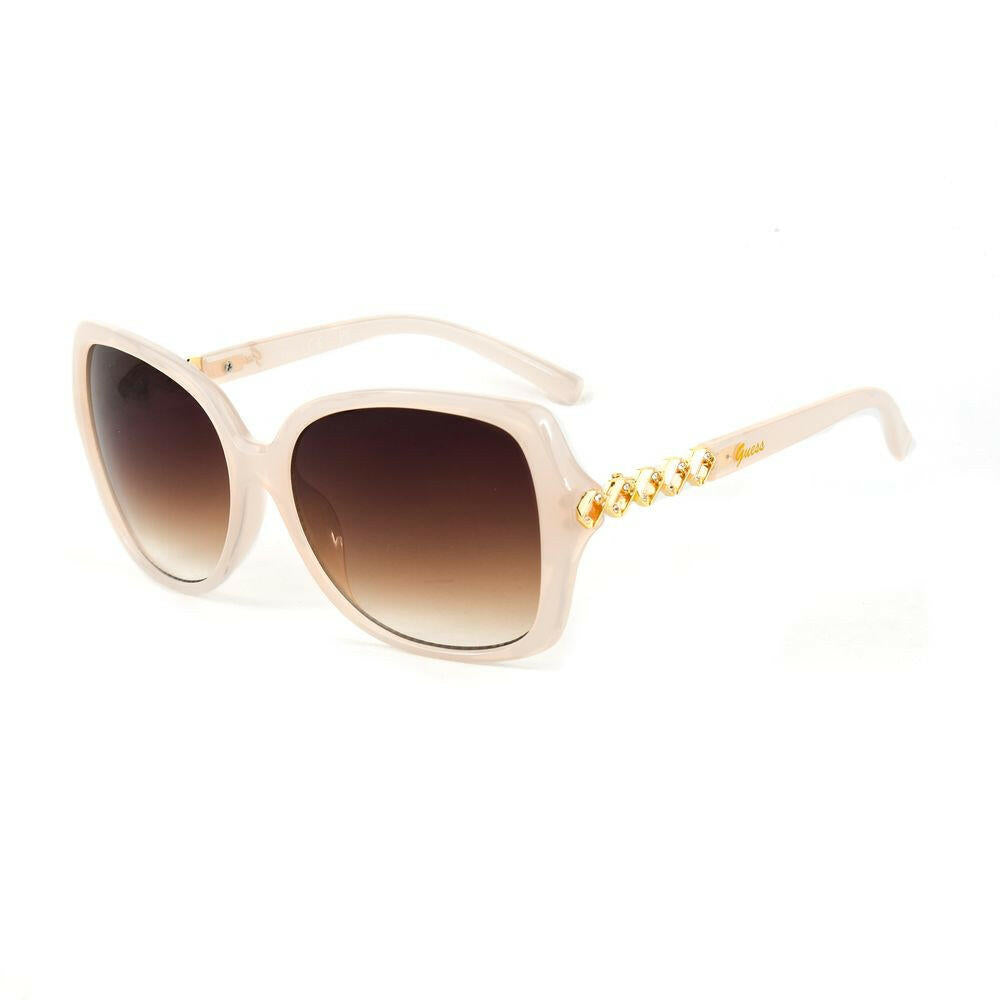 Guess Brown Resin Sunglasses.
