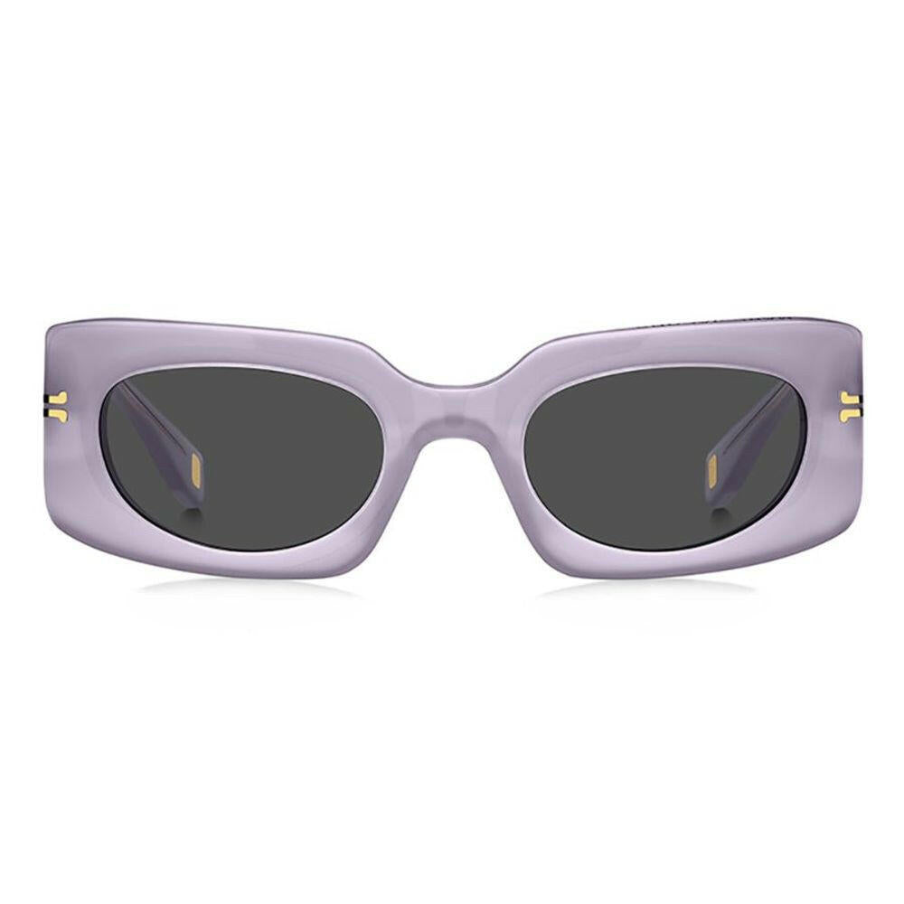 Marc Jacobs Purple Plastic Sunglasses.