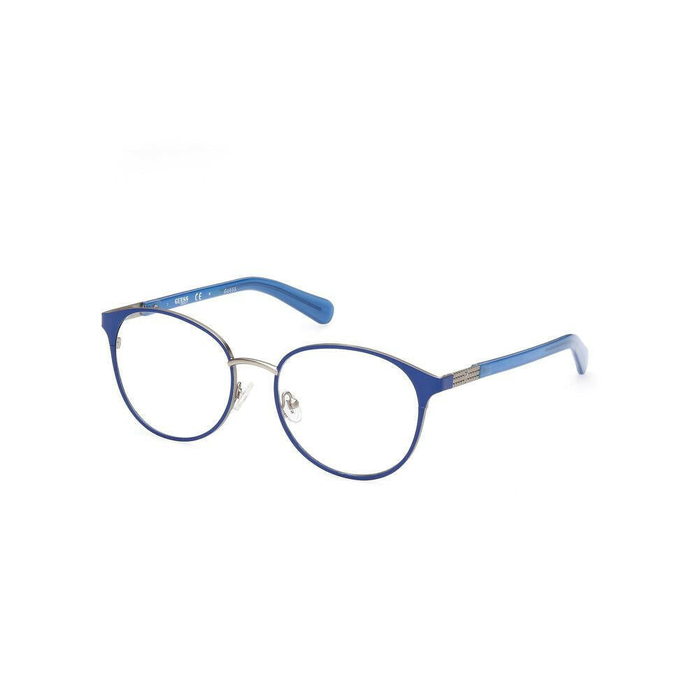 Guess Blue Metal Frames.