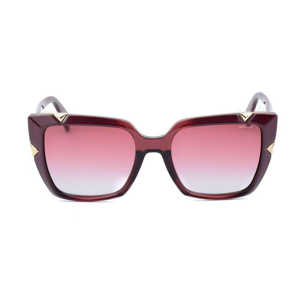 Police Red Injected Sunglasses.