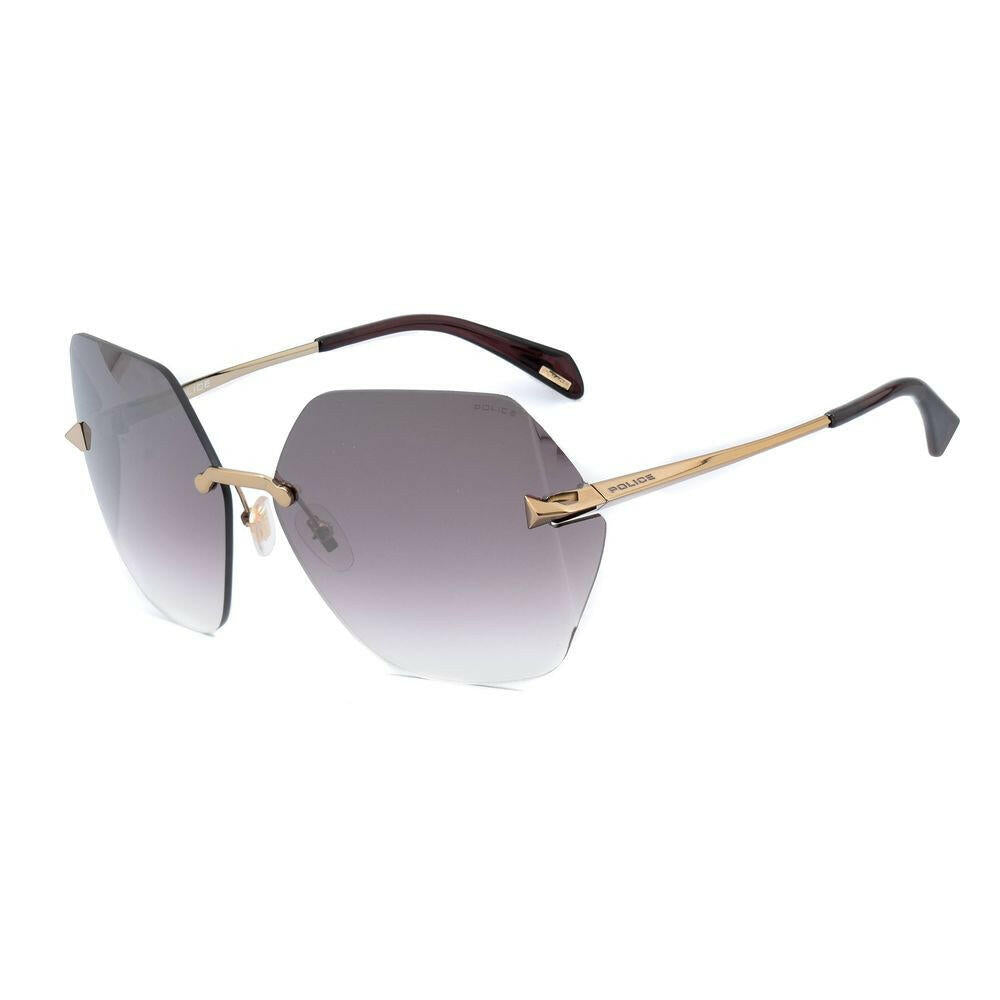 Police Gold Metal Sunglasses.