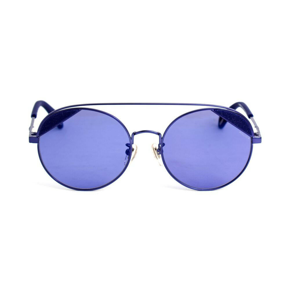 Police Blue Metal Sunglasses.