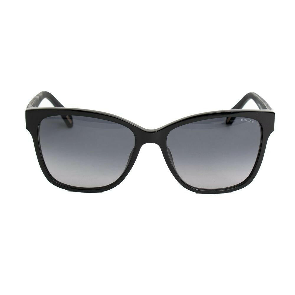 Police Black Acetate Sunglasses.