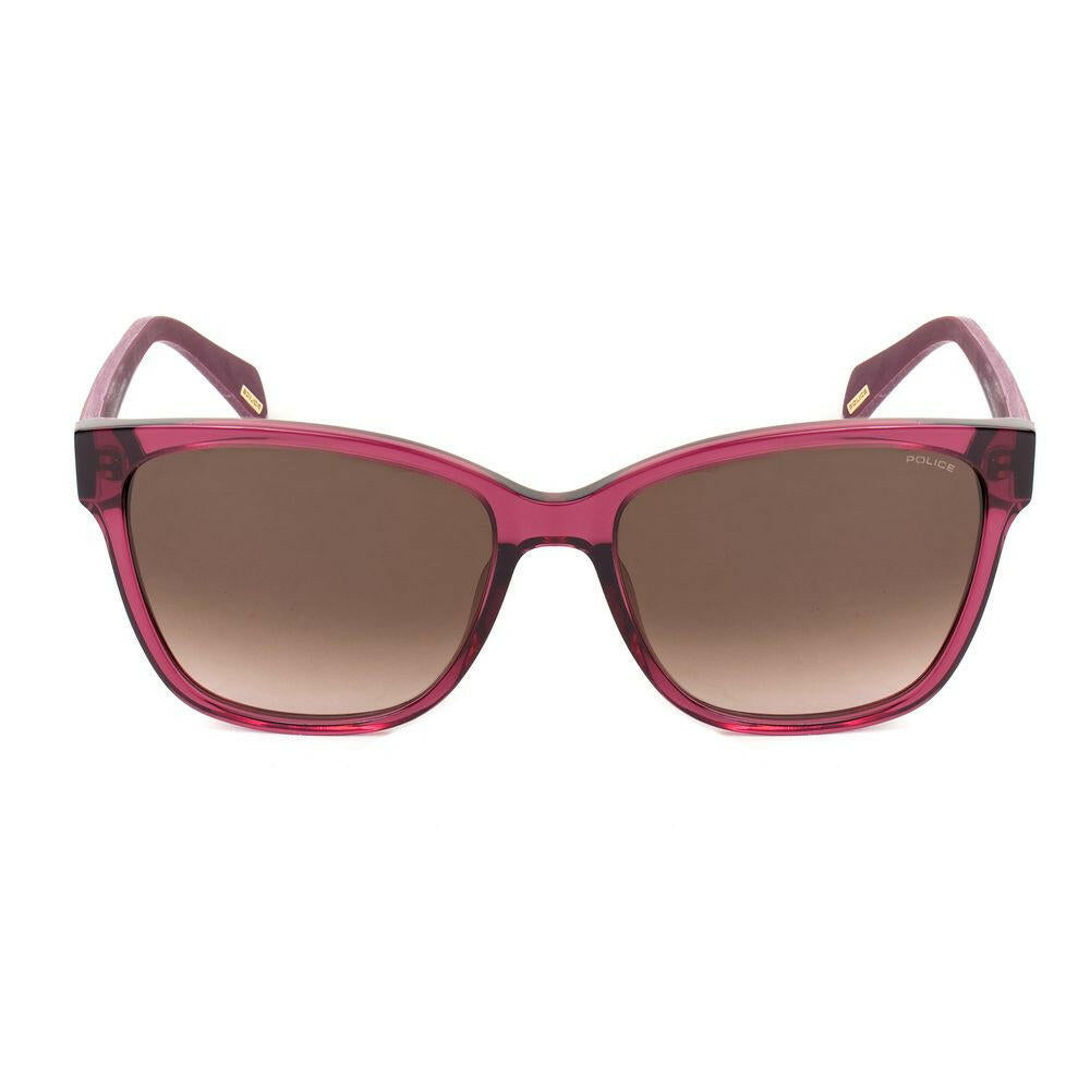 Police Red Acetate Sunglasses.