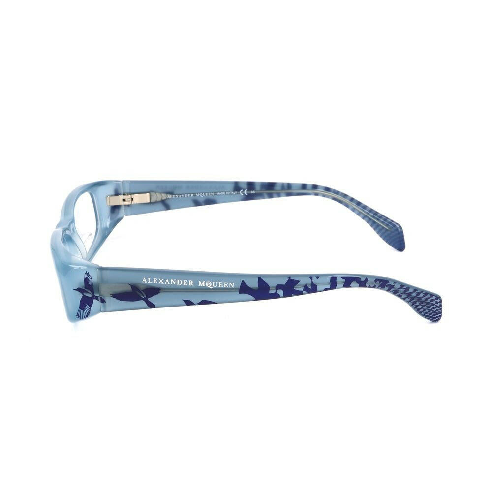 Alexander McQueen Blue Acetate Frames.