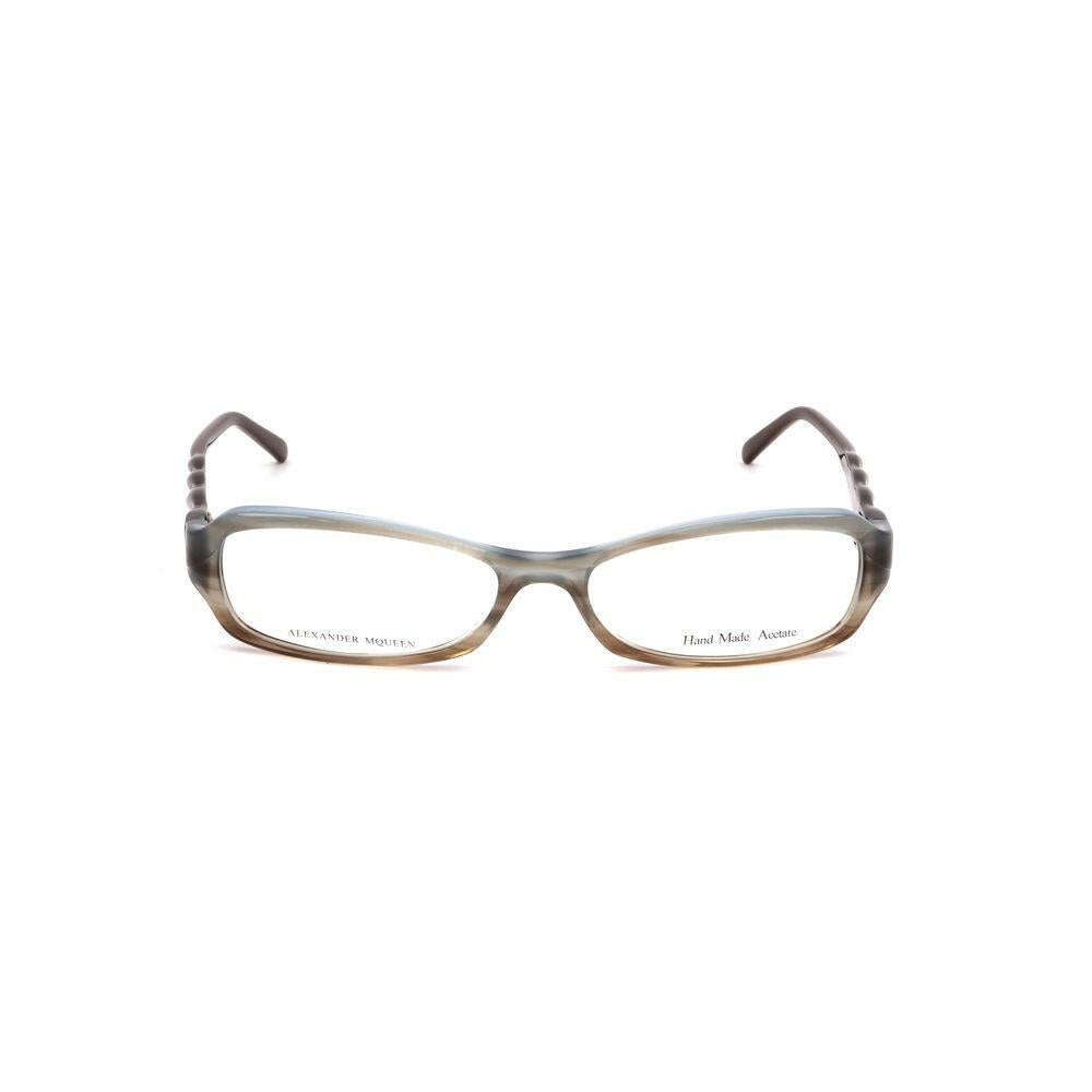 Alexander McQueen Brown Acetate Frames.