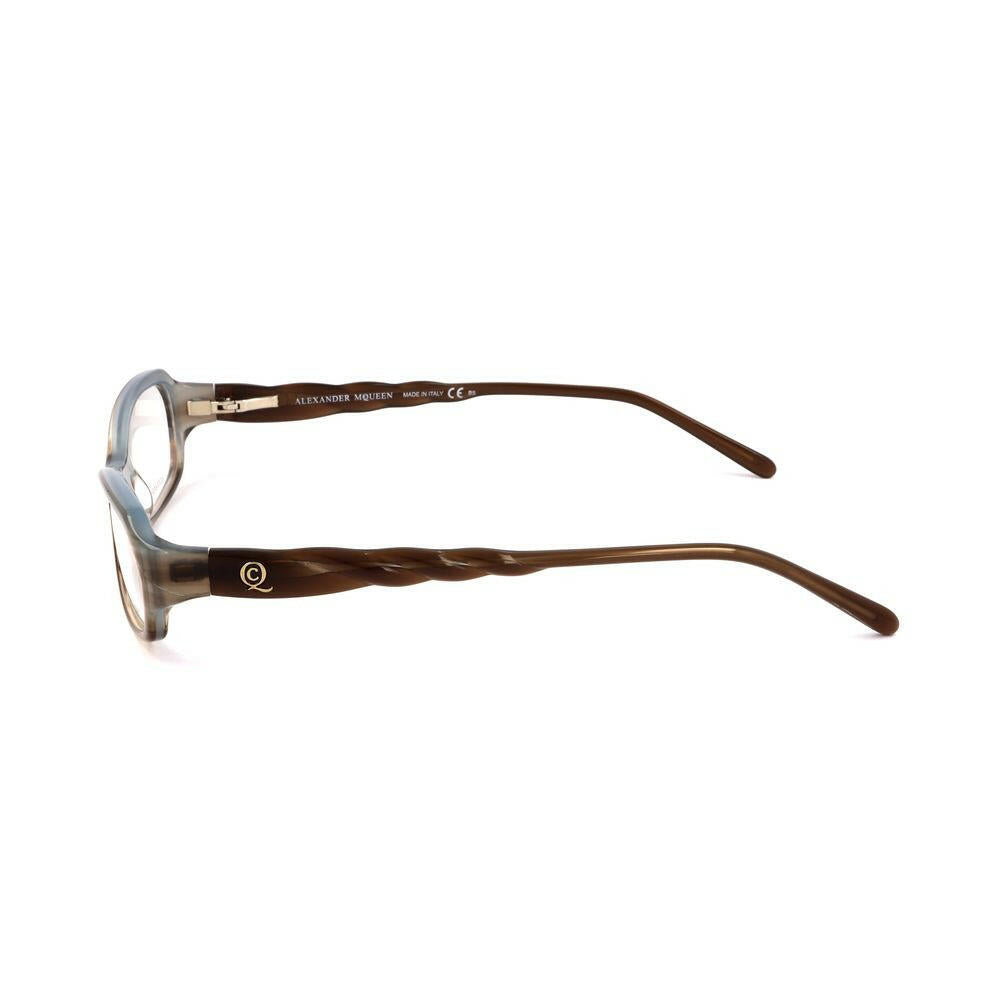 Alexander McQueen Brown Acetate Frames.