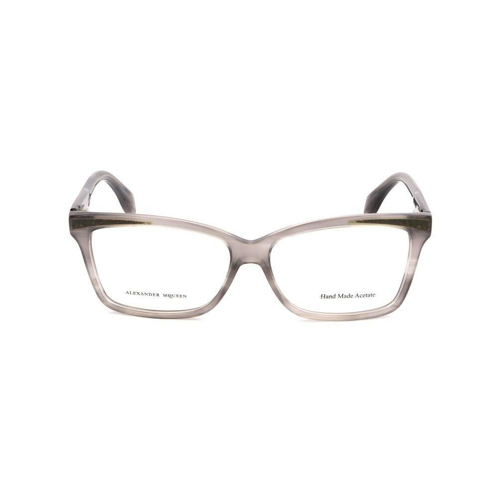 Alexander McQueen Gray Acetate Frames.