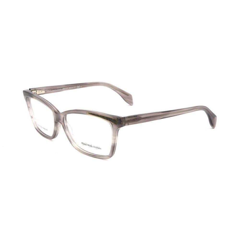 Alexander McQueen Gray Acetate Frames.